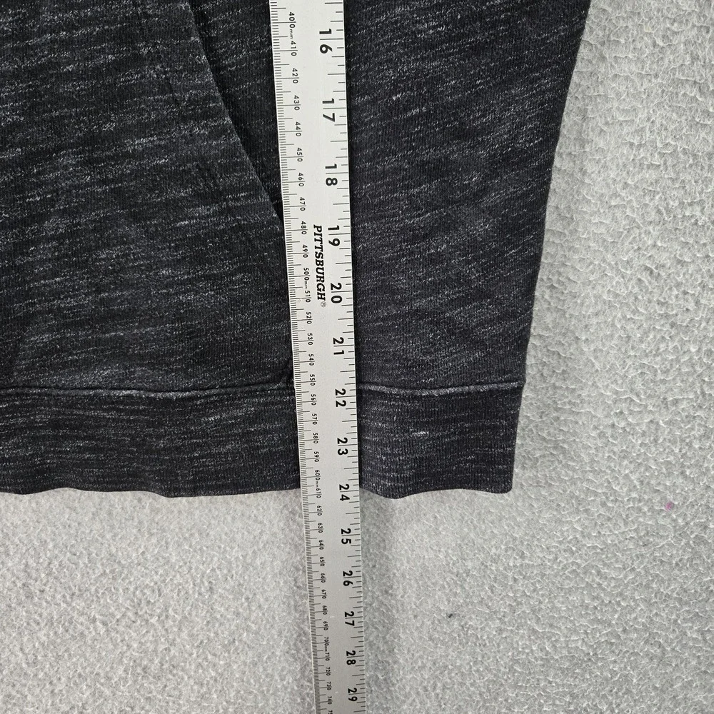 Victoria's Secret PINK‎ Women Sweatshirt LARGE Black Logo Zipper Long Sleeve